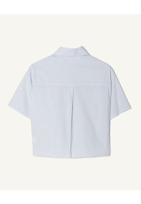 Blusa Para Mujer Manga Corta Color Azul Claro Marca Seven Seven #28123896