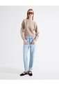 Saco Tejido Cuello Redondo  Para Mujer Café Seven Seven de Seven Seven