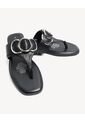 Sandalias De Hebilla Y Tiras  Para Mujer Negro Seven Seven de Seven Seven