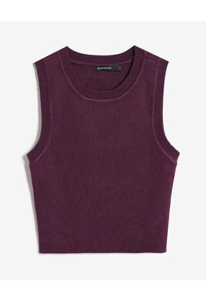 Camiseta Para Mujer Manga Sisa Cuello Redondo Color Vino Marca Seven Seven #28096417