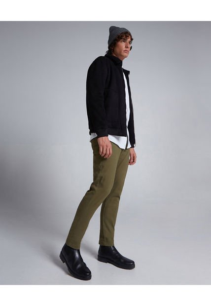 Pantalon Para Hombre Chino Color Verde  Marca Seven Seven #45070884