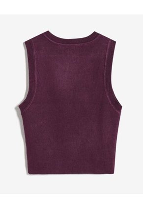 Camiseta Para Mujer Manga Sisa Cuello Redondo Color Vino Marca Seven Seven #28096417