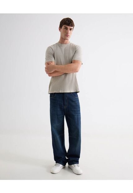 Jean Loose Tono Oscuro  Para Hombre Azul Seven Seven