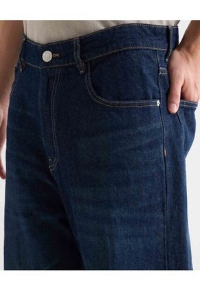 Jean Loose Tono Oscuro  Para Hombre Azul Seven Seven