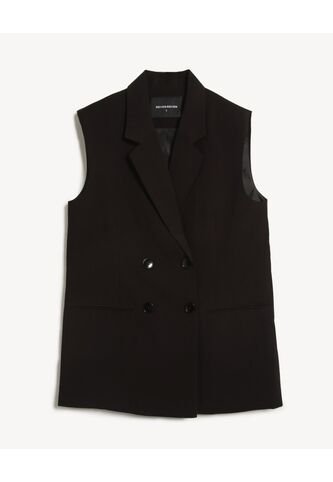 Chaleco Para Mujer Acolchado Color Negro Marca Seven Seven #28250151 Seven Seven