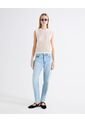 Chaleco Tricot Estrella Crochet  Para Mujer Blanco Seven Seven de Seven Seven