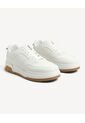 Tenis Monocromáticos De Suela Alta  Para Hombre Blanco Seven Seven de Seven Seven