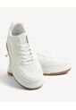 Tenis Monocromáticos De Suela Alta  Para Hombre Blanco Seven Seven de Seven Seven