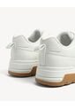 Tenis Monocromáticos De Suela Alta  Para Hombre Blanco Seven Seven de Seven Seven