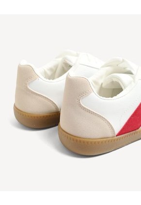 Tenis Casual De Textura  Para Mujer Blanco Seven Seven