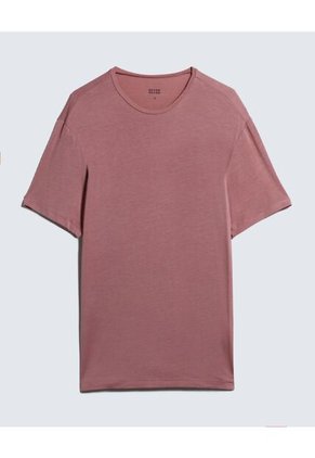 Camiseta Para Hombre Manga Corta Color Rosa  Marca Seven Seven #45092640