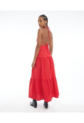 Vestido Para Mujer Manga Sisa Color Rojo Marca Seven Seven #28171151