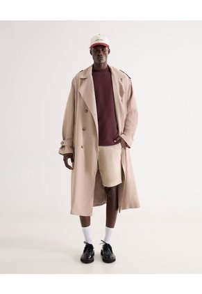 Camiseta Para Hombre Manga Corta Cuello Redondo Color Café Marca Seven Seven #45092788