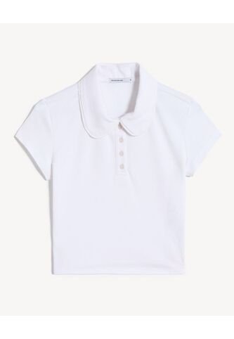 Camiseta Para Mujer Manga Corta Moda Color Crudo Marca Seven Seven #28096414 Seven Seven