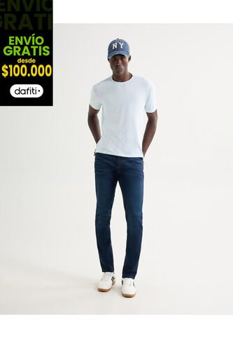 Jean Para Hombre Slim Color Azul Marca Seven Seven #45160601 Seven Seven