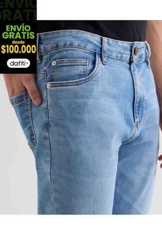 Jean Para Hombre Slim Color Azul Marca Seven Seven #45160604 Seven Seven