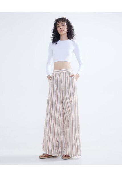 Pantalon Para Mujer  Color Beige Marca Seven Seven #28071720