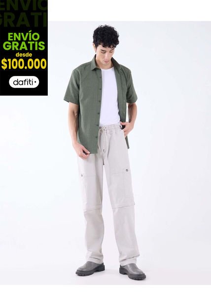 Pantalon Para Hombre  Color Crema Marca Seven Seven #45071058