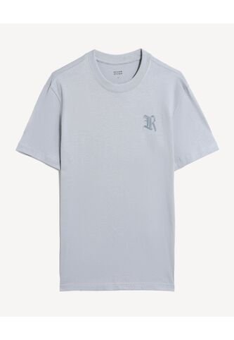 Camiseta Para Hombre Manga Corta Cuello Redondo Color Gris Marca Seven Seven #45092820 Seven Seven