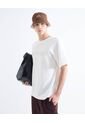 Camiseta Estampada Somewhere  Para Hombre Crudo Seven Seven de Seven Seven