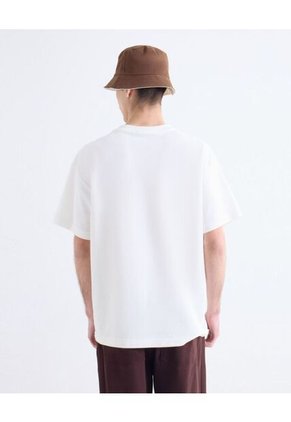 Camiseta Estampada Somewhere  Para Hombre Crudo Seven Seven