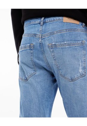 Jean Para Hombre Slim Taper Color Azul Medio Marca Seven Seven #45160476