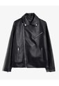 Chaqueta Biker En Pu  Para Hombre Negro Seven Seven de Seven Seven