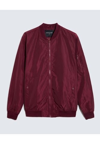 Chaqueta Para Hombre Bomber Color Vino Marca Seven Seven #45080442 Seven Seven