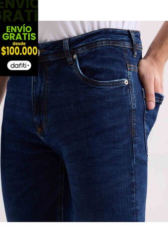 Jean Para Hombre Skinny Color Azul Marca Seven Seven #45160597 Seven Seven