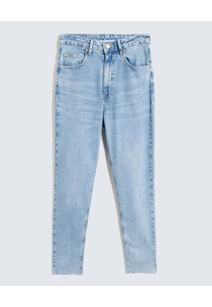 Jean Para Mujer Mom Color Azul Medio Marca Seven Seven #28160927
