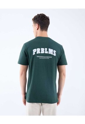 Camiseta Para Hombre Manga Corta Color Verde Oscuro Marca Seven Seven #45092625