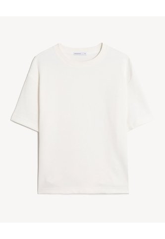 Camiseta Oversize Texturizada  Para Hombre Blanco Seven Seven Seven Seven