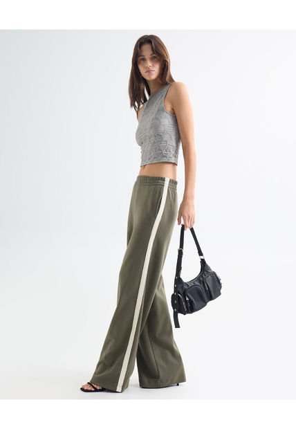 Pantalon Para Mujer  Color Verde Oliva Marca Seven Seven #28071863