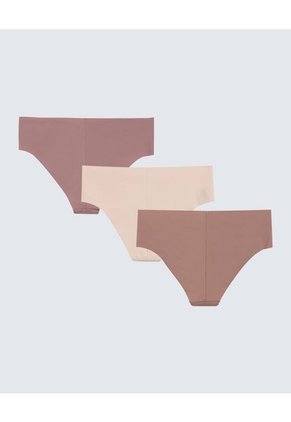 Panty Para Mujer Hipster Color Beige Marca Seven Seven #28800094