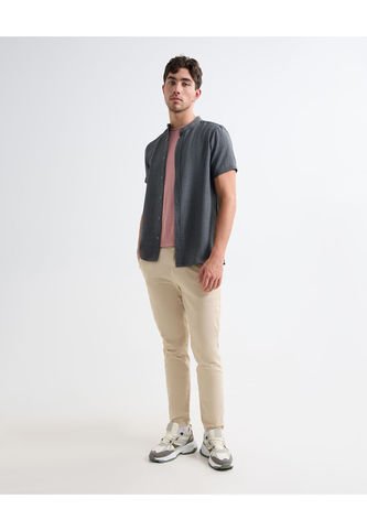 Pantalon Para Hombre Chino Color Arena Marca Seven Seven #45071000 Seven Seven
