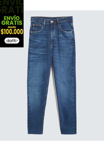 Jean Para Mujer Mom Color Azul Marca Seven Seven #28160926 Seven Seven