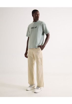 Parachute Cargo Para Hombre Beige Seven Seven