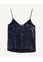 Camiseta Para Mujer Manga Sisa Color Negro Marca Seven Seven #28095604 de Seven Seven