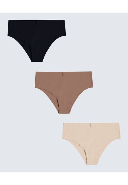 Panty Para Mujer Hipster Color Marfil Marca Seven Seven #28800104