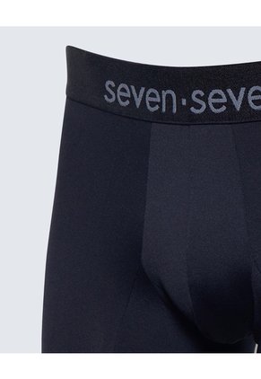 Pack X 3 Bóxer En Microfibra X3 Para Hombre Negro Seven Seven