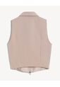 Chaleco Para Mujer Plano Color Taupe Marca Seven Seven #28250143 de Seven Seven