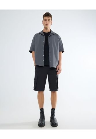 Bermuda Para Hombre Regular Corto Color Negro Marca Seven Seven #45100684 Seven Seven