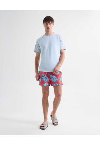 Pantaloneta Para Hombre De Baño Corta Color Rojo Marca Seven Seven #45280077 Seven Seven