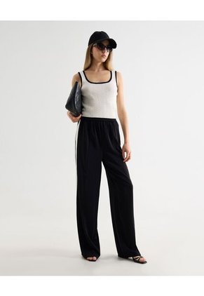 Camiseta Para Mujer Manga Sisa Moda Color Crudo Marca Seven Seven #28096290