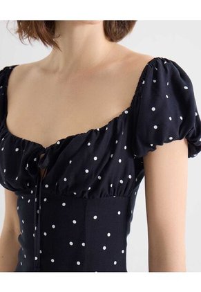 Vestido Para Mujer M/C Largo Color Negro Marca Seven Seven #28171467