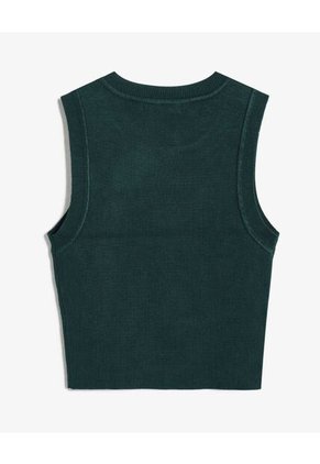 Camiseta Para Mujer Manga Sisa Cuello Redondo Color Verde Marca Seven Seven #28096409