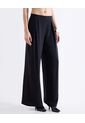 Pantalón Amplio Con Pinzas  Para Mujer Negro Seven Seven de Seven Seven