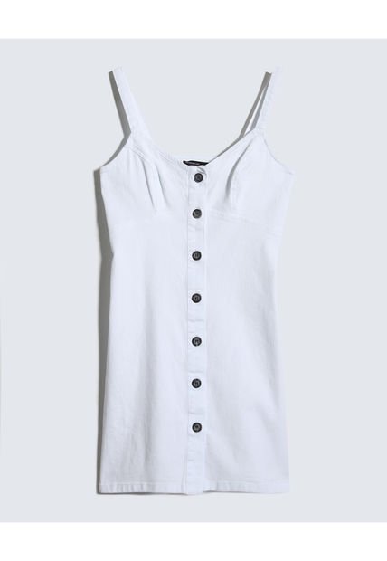 Vestido Para Mujer Manga Sisa Color Blanco Marca Seven Seven #28171290