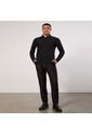 Camisa Cuello Gales  Para Hombre Negro Seven Seven de Seven Seven