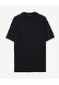 Camiseta Regular Básica  Para Hombre Negro Seven Seven de Seven Seven